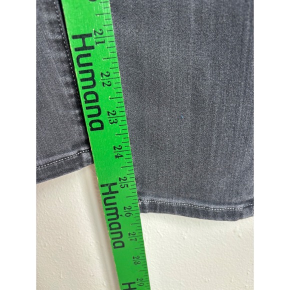 Liverpool Los Angeles The Skinny Pull On Jeans Faded Black Gray Women Size 6 - Picture 9 of 9